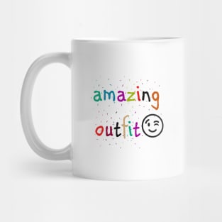 amazing outfit Mug